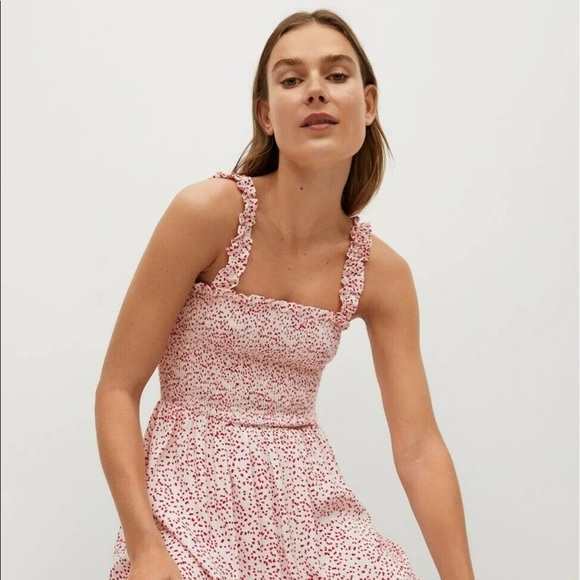 Mango Ruched Dress - Picture 2 of 10